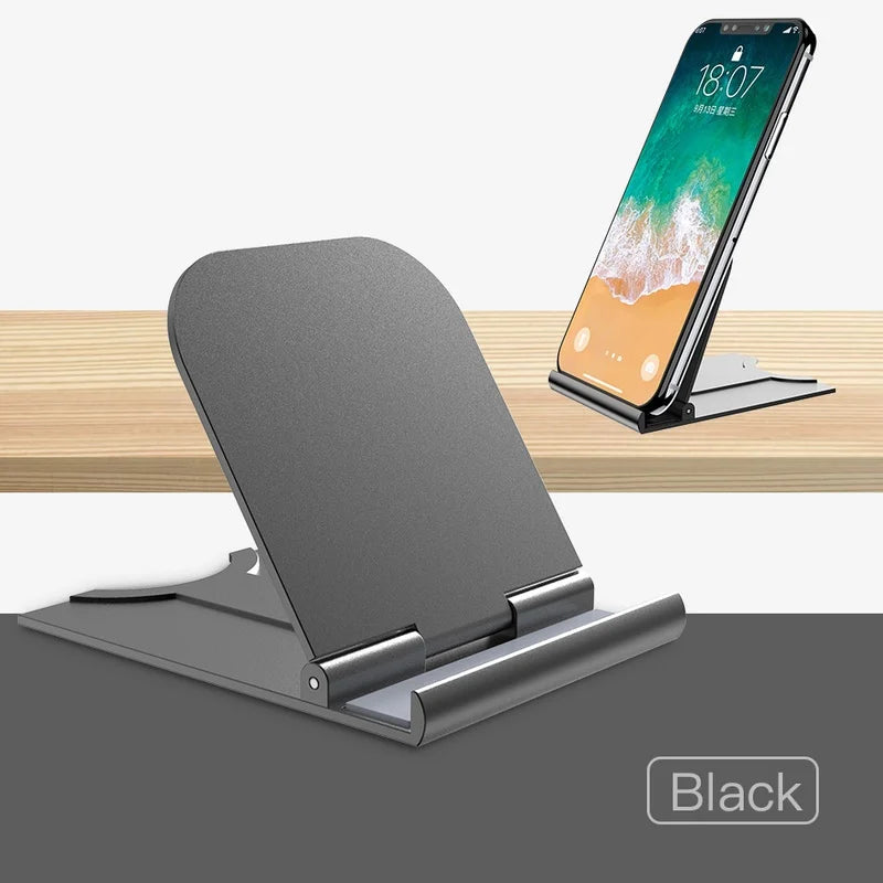 Replicate Airplane Cell Phone Stand Flight Mount Foldable Portable Phone Holder Desk Bed Phone Support Travel Essentials Gadgets
